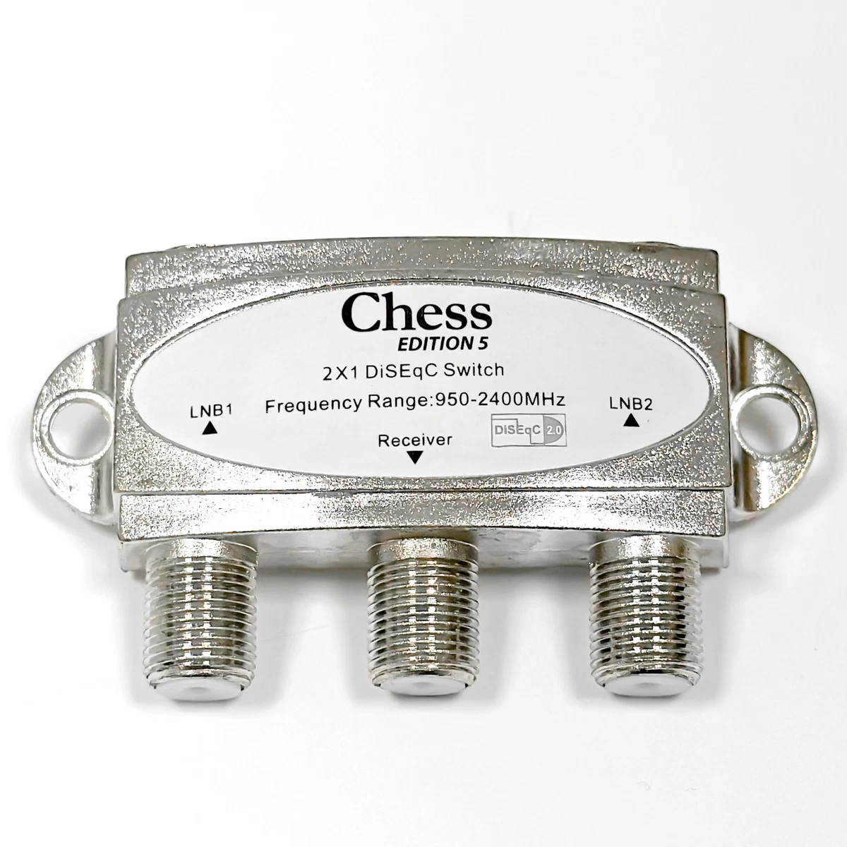Interruptor SAT DiSEqC interruptor 4/1 interruptor 2/1 distribuidor de TV LNB 4K Full HD CHESS