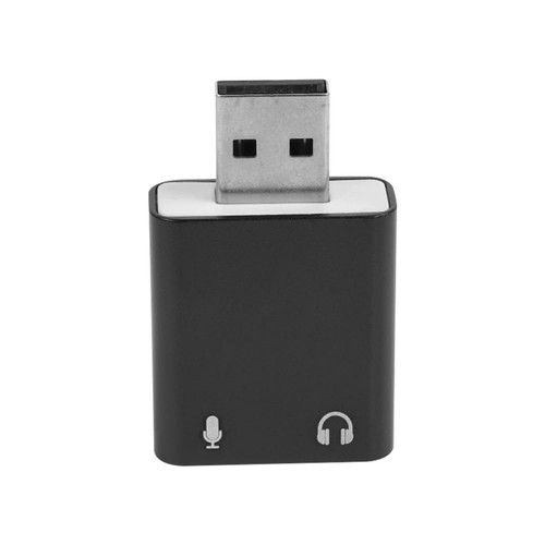 USB auf 3,5 mm Buchse Audio Adapter Computer Externe Soundkarte USB7.1 Soundk... - Bild 3 von 7