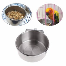 1Pcs Pet Feeding Water Bowl Small Bird Food Holder Parrot Feeders for Cage