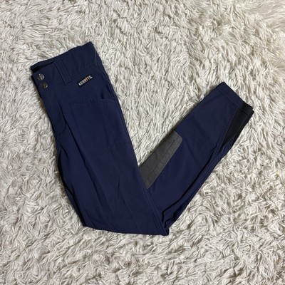 Child s Medium Navy Kerrits Knee Patch Horseback Riding Breeches