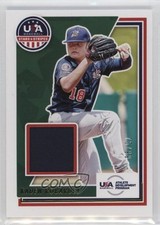 2022 Panini USA Baseball Stars & Stripes Materials Gold 75/99 Kaden Robardey ms9