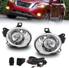 Fog Lights For 2013-2016 Nissan Pathfinder Fog Lights With Halogen Bulbs Assem Fog Lights For 2013-2016 Nissan Pathfinder Fog Lights With Halogen Bulbs Assem