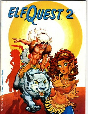 ElfQuest Comic Magazine #2 Warp Graphics 1989 (Reprint of 1978 Issue) VF+