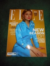 ELLE FANNING - BRITISH ELLE MAGAZINE - FEBRUARY 2017 - NO LABEL
