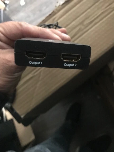 Startech 2 port HDMI with USB power Black 4K Part#ST122HD4KU - Image 2 of 2