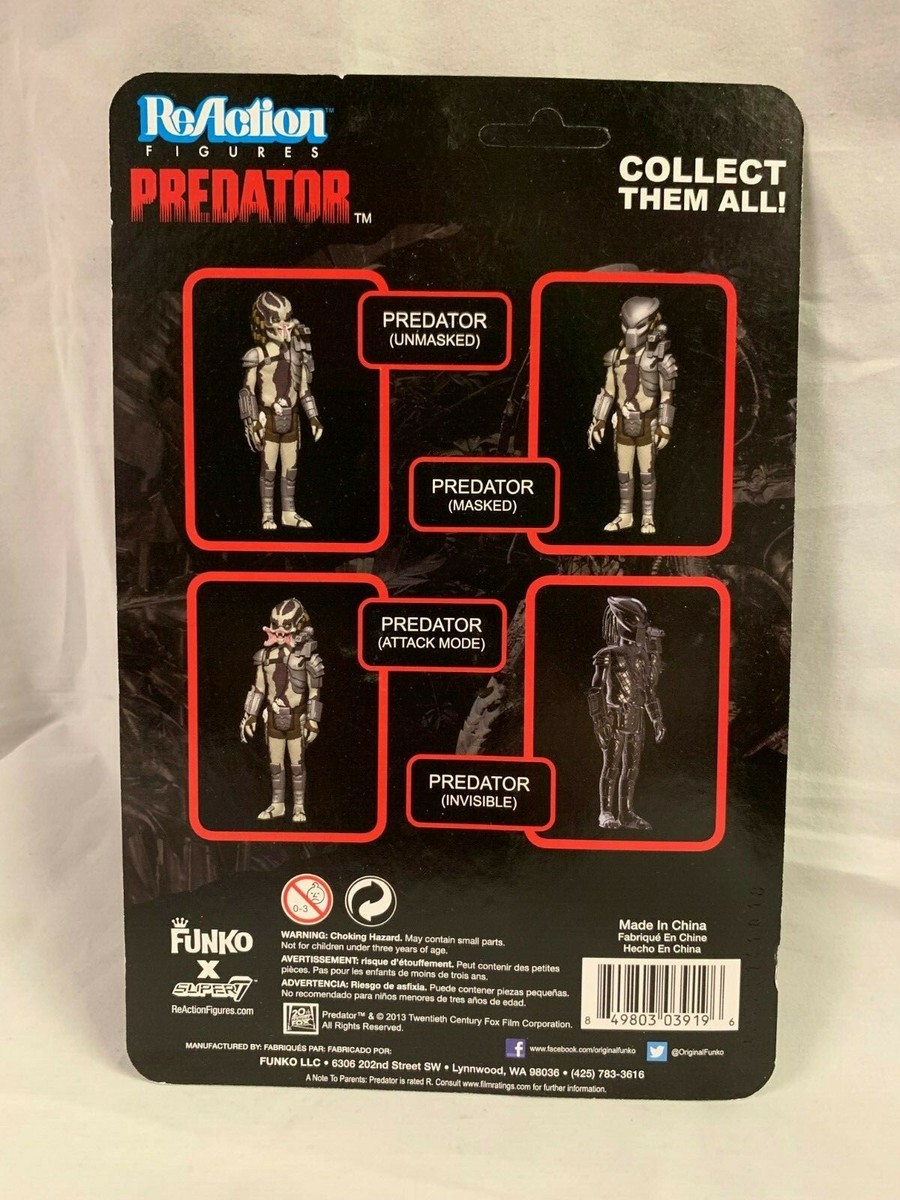 Funko Super 7 ReAction Predator Attack Mode Action Figure w