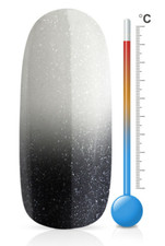 Jolifin Thermo Farbgel grey glitter 5ml #946