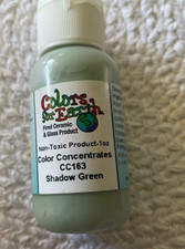 1oz Color for Earth Color Concentrate Ceramic Glaze CC 163 Shadow Green
