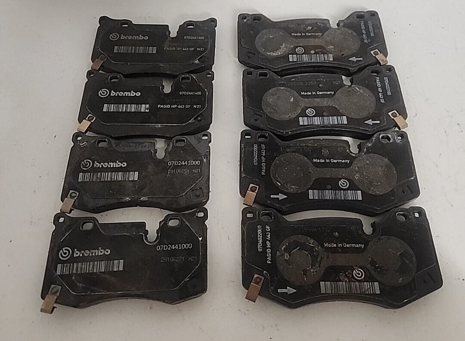 2020 2021 2022 Chevrolet C8 Corvette GM Brembo Z51 Front Rear Brake Pad Kit Set - Image 2 of 3