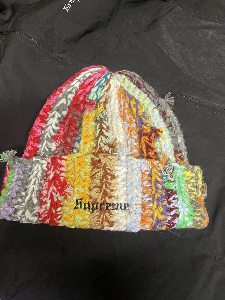 Supreme Hand Tied Beanie FW23 Multicolor Brand New Authentic Supreme Hand Tied Beanie FW23 Multicolor Brand New Authentic