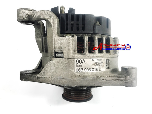 Valeo Lichtmaschine 90A 14V Audi A4 1.6 1.8 A6 VW Skoda SG9B010 06B903016D