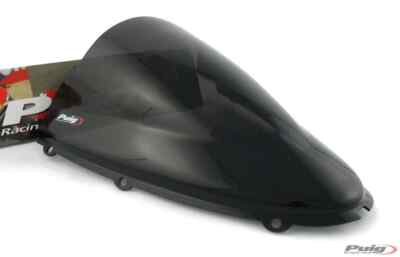 06-25 ZX14 R PUIG Racing Double Bubble Windshield Windscreen Dark