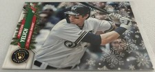 2020 Topps Holiday Walmart Baseball Christian Yelich Milwaukee Brewers #HW155