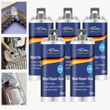 5PCS All-Purpose Repair Glue Casting Repair Glue for Metal Agent bonding Paste