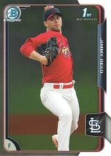 2015 Bowman Chrome Prospects #BCP31 Jimmy Reed St. Louis Cardinals