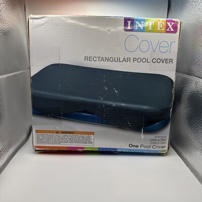 NEW INTEX - Rectangular Pool Cover - 120 x72  New In Box for Inflatable Pool