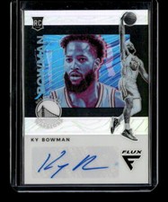 2019-20 Panini Chronicles #FR-KYB Ky Bowman Flux Rookie Auto Silver