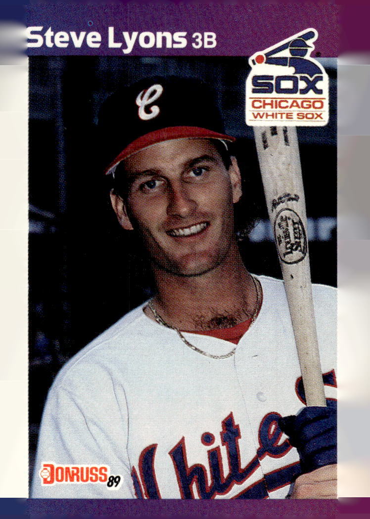 1989 Donruss #253a Steve Lyons