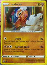 Landorus Holo Rare - 148/264 - Fusion Strike Pokemon 2021