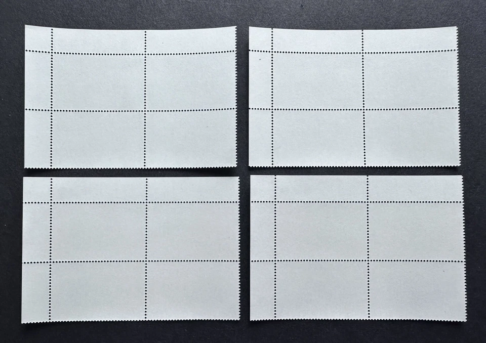 1992 Hong Kong Zodiac New Year Monkey B4 (T/R Block) Stamps 香港生肖猴年邮票4方连(新票) - Image 2 of 2