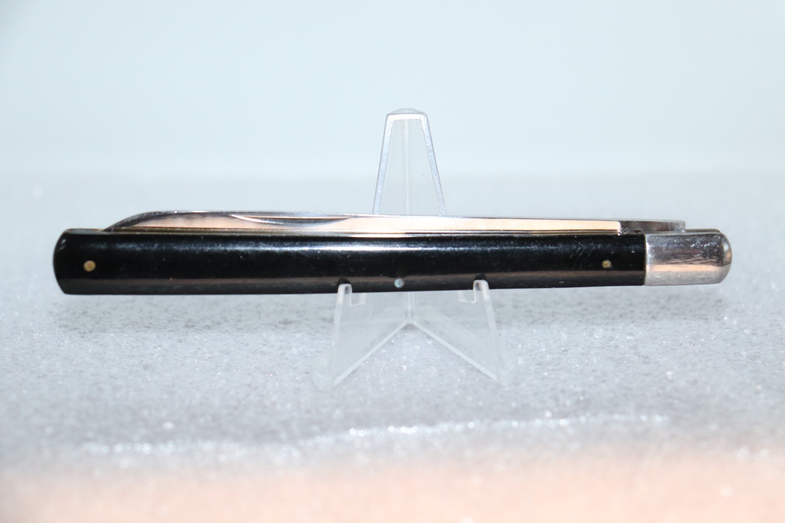 Vintage VALOR 117B Melon Testor Folding Pocket Knife Stainless Steel