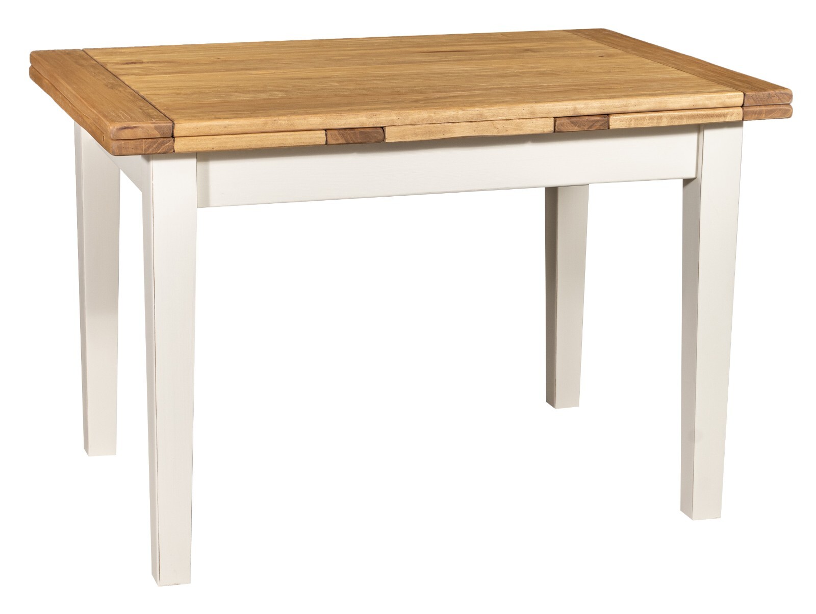 Tavolo in legno massello allungabile sala da pranzo cucina country Made in Italy