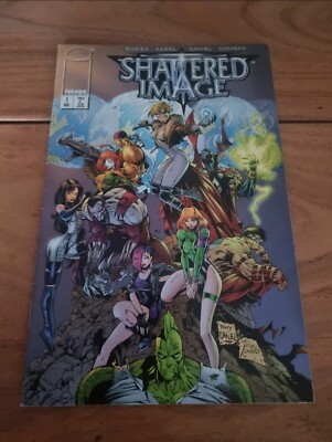 Shattered Image 1 (1996) Crossover Event Spawn Savage Dragon Gen 13 Cyber Force