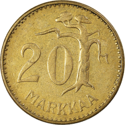 フィンランド 旧紙幣 マルッカ 100 50 20 セット Finnish Coin Finland 20 Markkaa | Tree | 1952 - 1962 | eBay