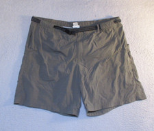 LL Bean Swim Trunks XL Mens 100 Nylon Belted Measures 42x9