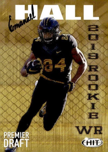 2019 Sage Hit Premier Draft Emanuel Hall #95