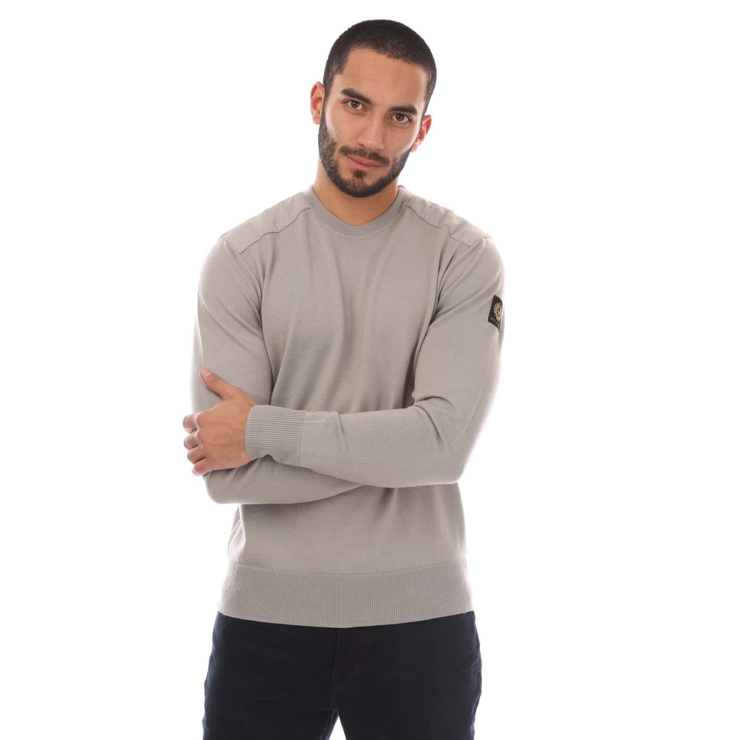 Женский пуловер Belstaff от Kerrigan Rundhals Strickpullover в Грау 35690₽