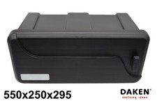 Gavone Anteriore Daken 550x250x295 Cassa Rimorchio Furgone Auto Cassone Blackit1