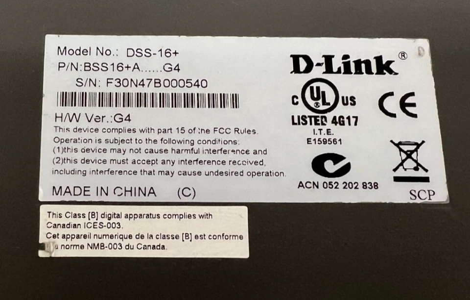 CONMUTADOR ETHERNETWORK EXPRESS D-LINK DSS-16+ 16 PUERTOS OAL 11" Foto 2 de 4