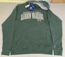 University Of Hawaii Rainbow Warriors NCAA College Hoodie Sweatshirt SZ: Varies