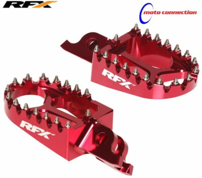 RFX Pro Series Breite Fußrasten Fußrasten Rot für Honda CRF250L CRF300L Motorrad