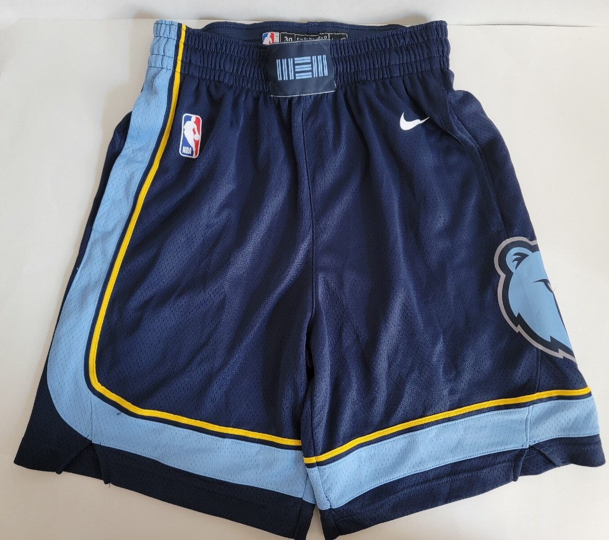 New NIKE Memphis GRIZZLIES Icon Swingman Basketball Shorts