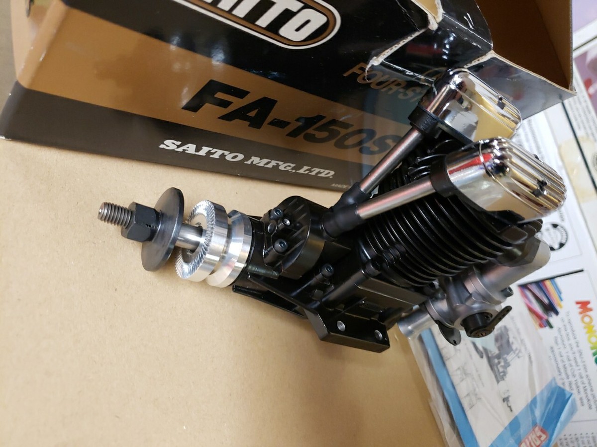 SAITO Engine - SAITO FA-150S Black - 150 S 4C motor - New | eBay