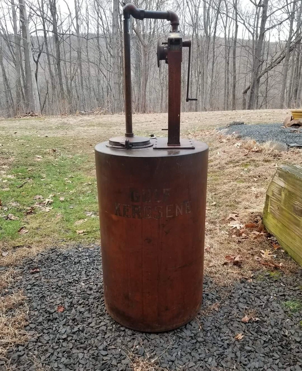 Antique kerosene hotsell pump