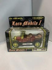 Vintage Oldtimer Lok mobiles Modellauto mit Rückzugaktion NEU