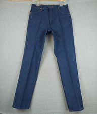 Wrangler Jeans 36x36 34x36.5 Blue Denim USA Cowboy Cut Original 13MWZ Vintage