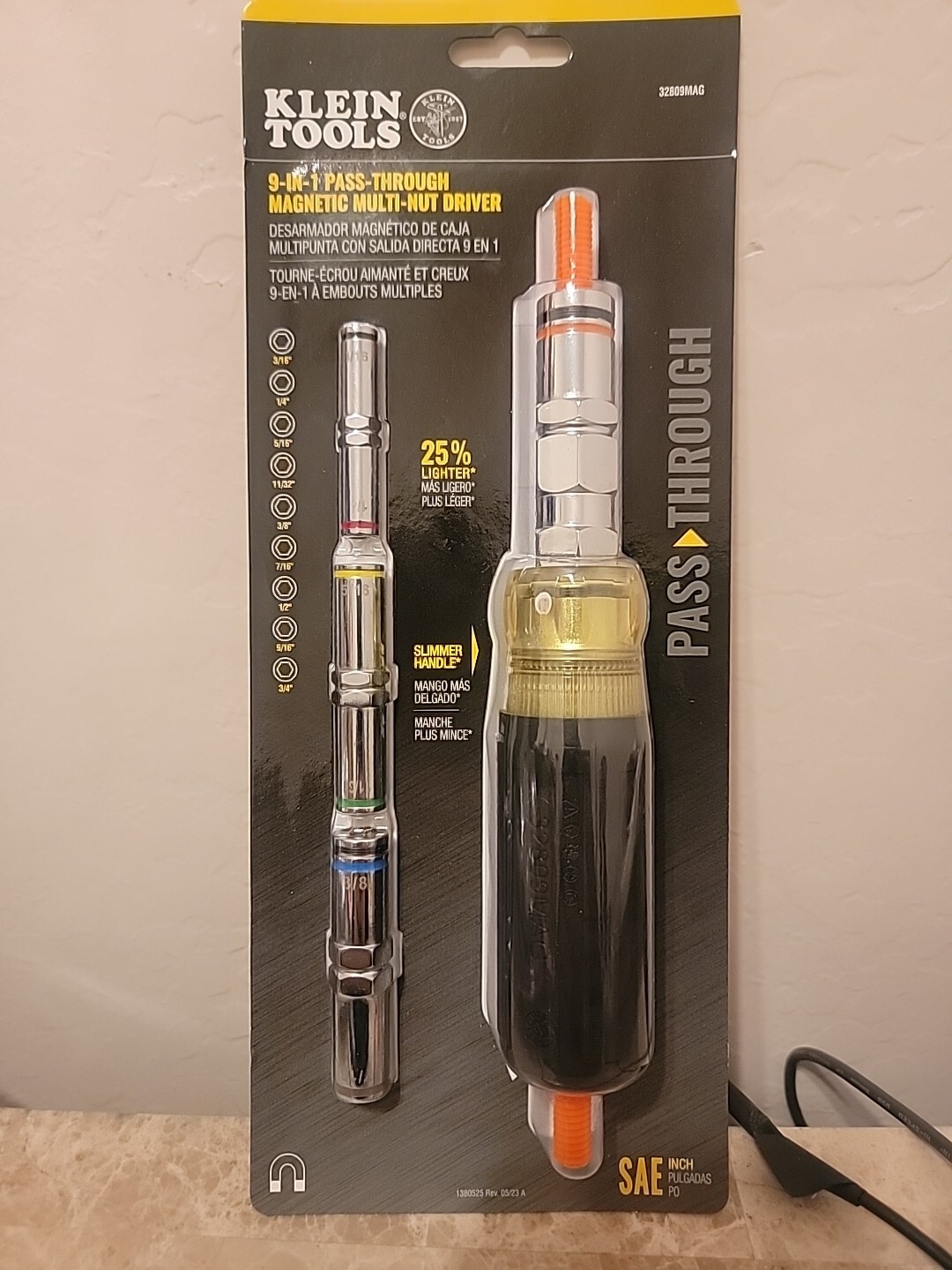 Klein Tools 32809MAG 9in1 Through MULTI NUT DRIVER eBay