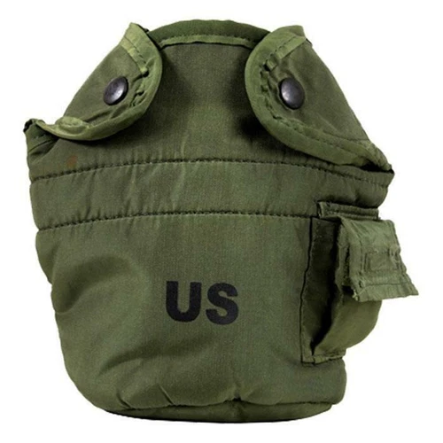 US Military Canteen Cover - Army & Marine 1qt Canteen Cover - Olive Drab Green 