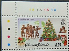 SOLOMON ISLANDS 1995 SG843 $1.05 CHRISTMAS  -  MNH