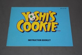 Yoshi&rsquo;s Cookie (NES, 1993) Cartridge and Manual Authentic