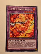 Fighting Flame Dragon●YUGIOH●MZMI●2024●ENGLISH●RARE●1st ED●NM●Y14