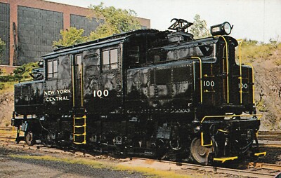Postcard: New York Central 100 Built In 1904 By GE And Alco as Class S-1 #6000