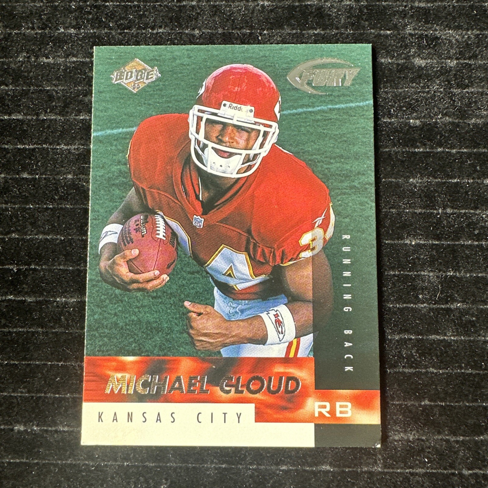1999 Collector's Edge Fury #159 Michael Cloud Rookie RC Kansas City Chiefs