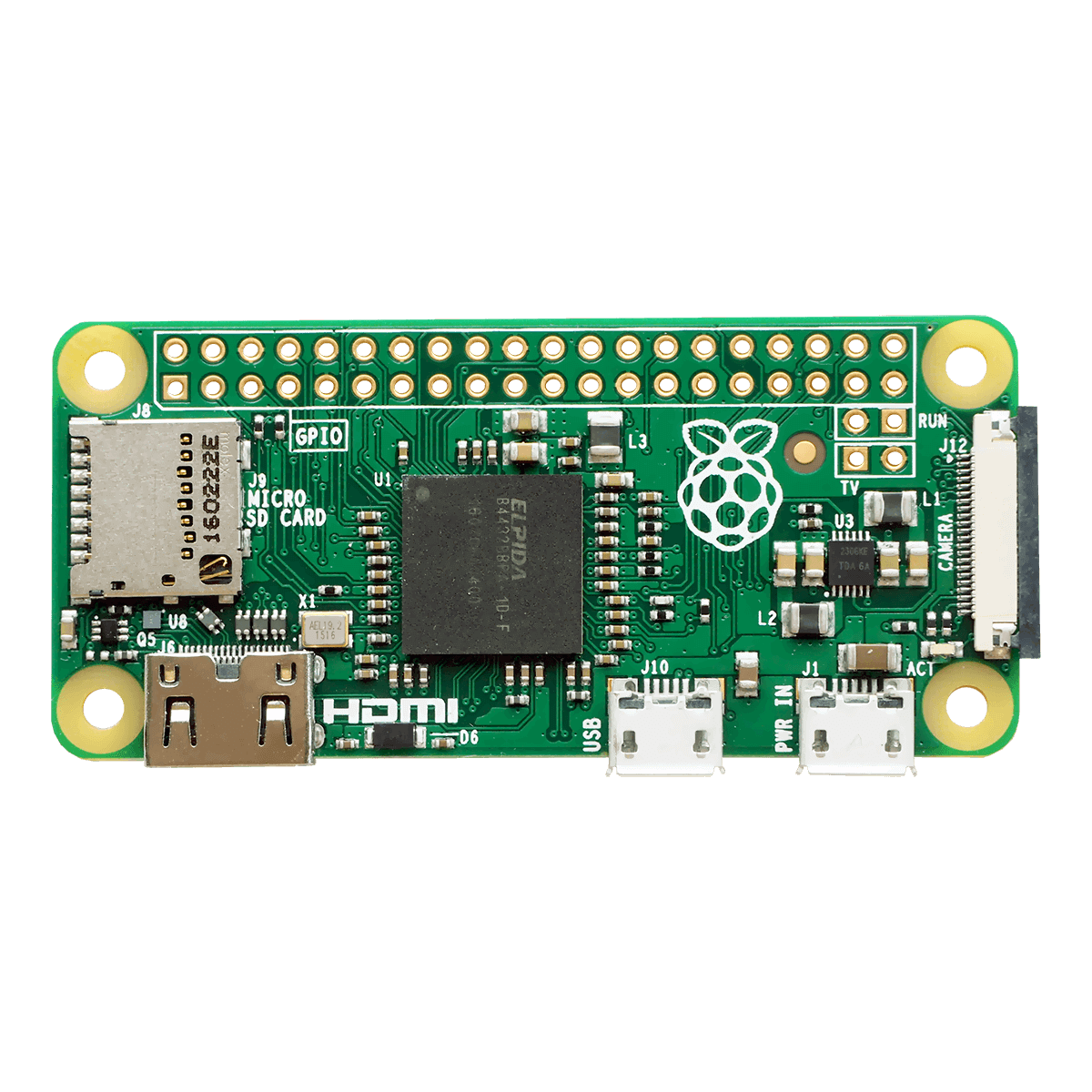 Raspberry Pi Shipping OEM Raspberry Pi Zero v1.3 Development Board - Camera Ready New Free ...