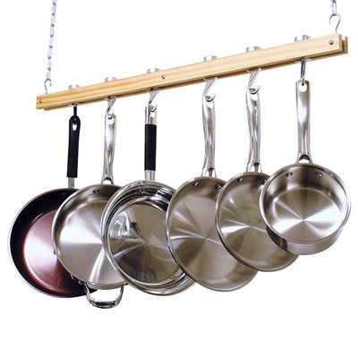 Pot Rack Hanging Pan Holder Kitchen Organizer Storage