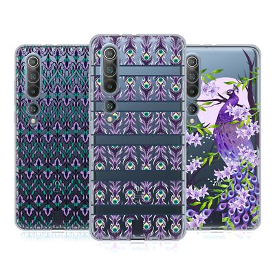 HEAD CASE DESIGNS PEACOCK COLLECTION SOFT GEL CASE FOR XIAOMI PHONES